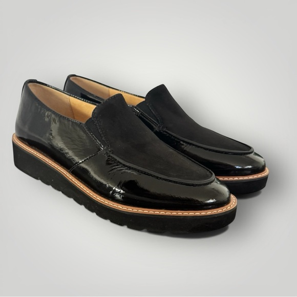 Naturalizer Shoes - Naturalizer Patent and Suede Loafers - great condition!